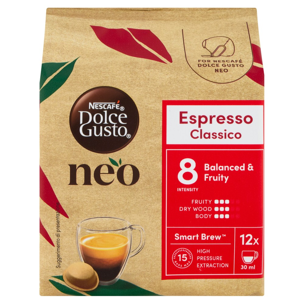 12 Caps Neo Nescafe' Dolce Gusto Espresso Classico - Foto 1