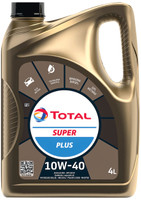 Olio Lubrificante Per Auto Total Super Plus 10 w 40 L . 4 Olio Lubrificante Per Auto Total Super Plus 10 w 40 L . 4