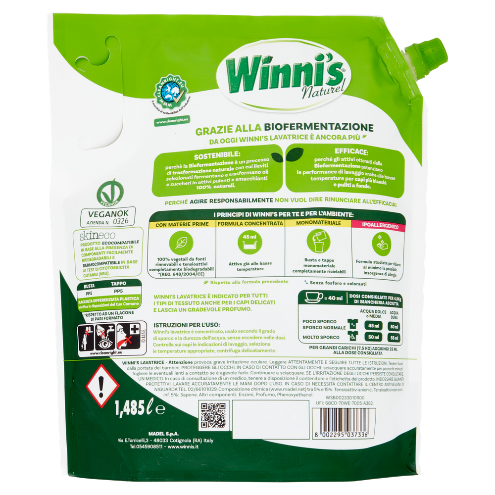 Detersivo Liquido Per Lavatrice Color Winni's 33 Lavaggi - Foto 3