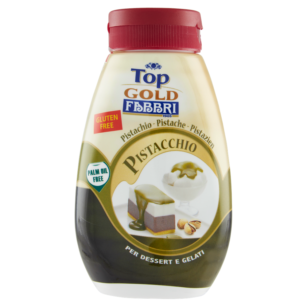 Salsa Dolce Al Pistacchio Per Decorare Gelati E Dessert Fabbri - Foto 1
