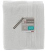 Asciugamano Spugna Cm60x110 Bordo A Rilievo Bianco Casa Premium