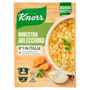 Minestra Arlecchino Pasta In Busta Da Agricoltura Sostenibile Knorr - Foto 1