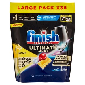 Tabs Per Lavastoviglie Limone Ultimate Finish