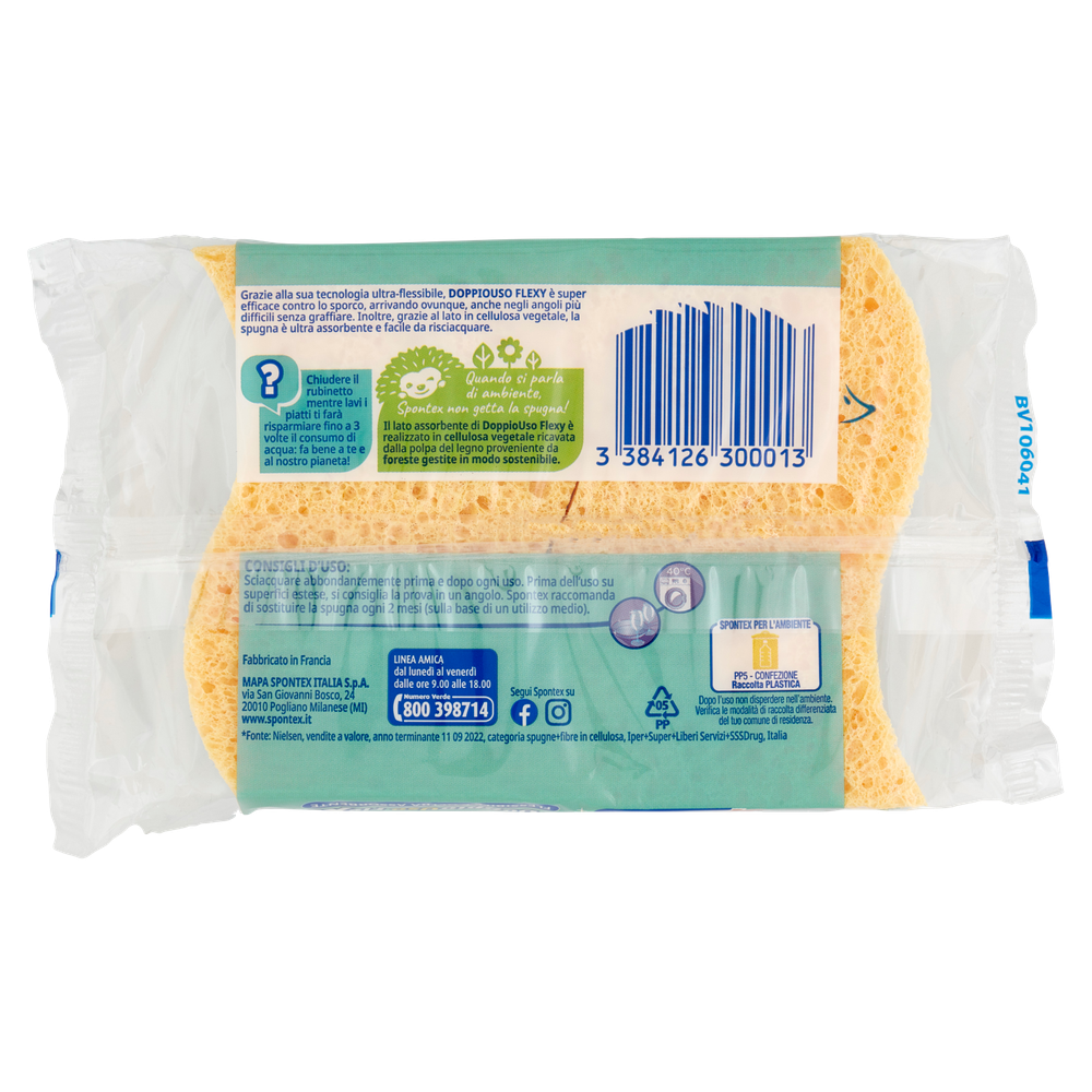 Spugna Abrasiva Doppiouso Flexy Spontex - Foto 3