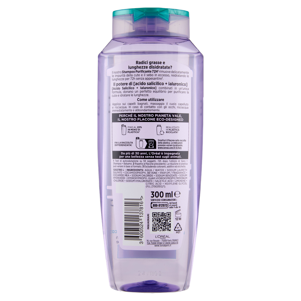 Shampoo Hyaluronic Pure Elvive - Foto 3