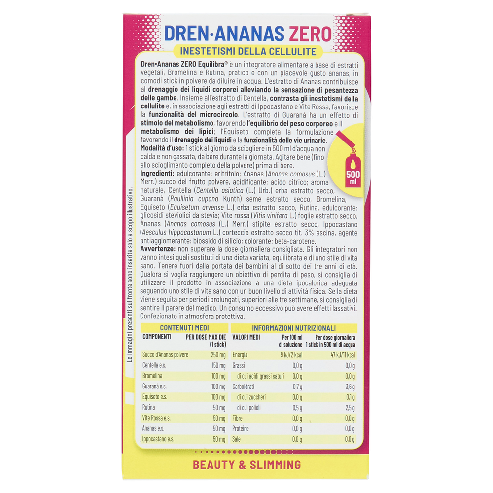 Equilibra Dren-Ananas Zero 10 Stick - Foto 3
