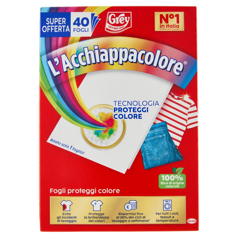 40 Fogli L'acchiappacolore Grey - Foto 1