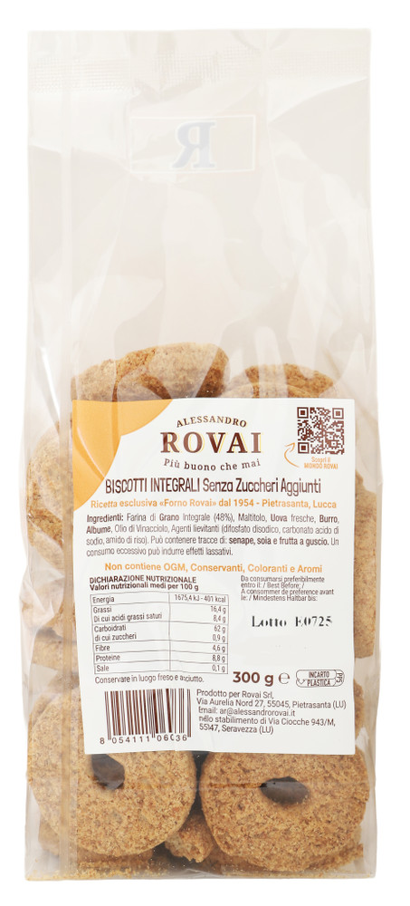 Biscotti Integrali Senza Zuccheri Aggiunti - Foto 3