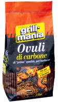 Ovuli Di Carbone Grill Mania Kg.3