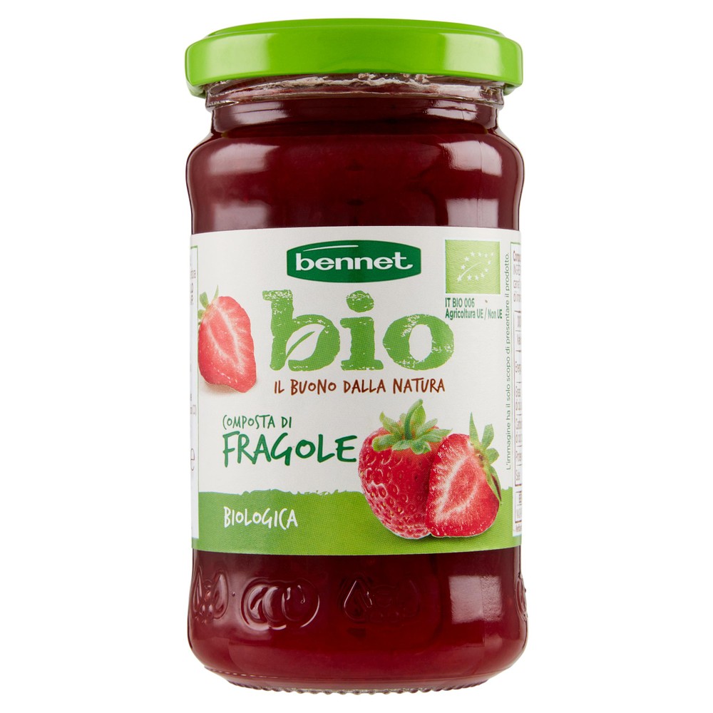 Composta Biologica Di Fragole Bennet Bio - Foto 1
