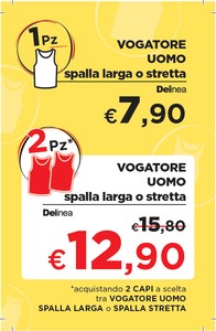 Vogatore Uomo Spalla Stretta 5 Bianco Costina Delinea - Foto 2