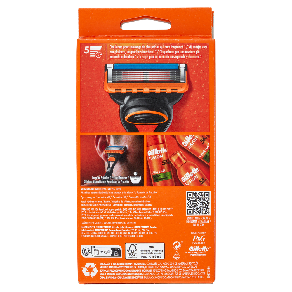 Rasoio Gillette Fusion5 Manual 2up - Foto 3