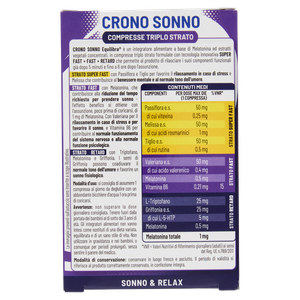 Compresse Primo Strato Crono Sonno Equilibra - Foto 3