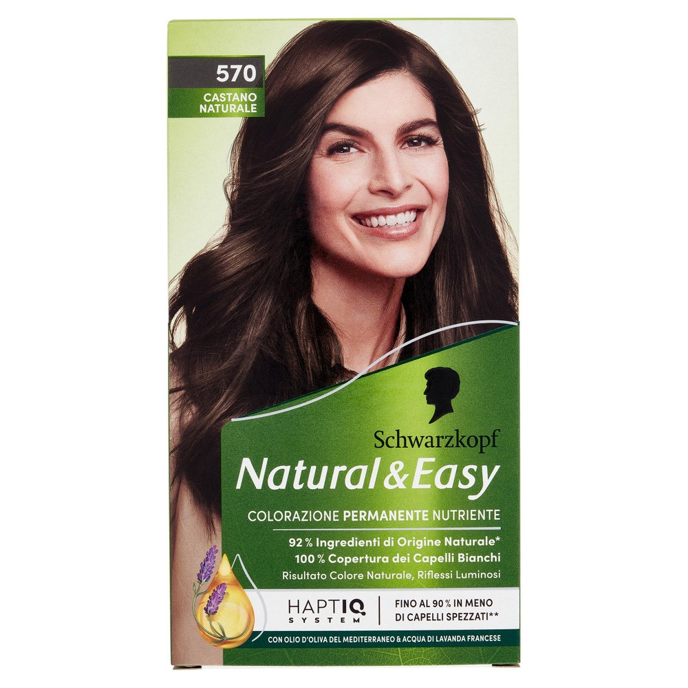 Colorazione Capelli 570 Castano Naturale Natural & Easy - Foto 1
