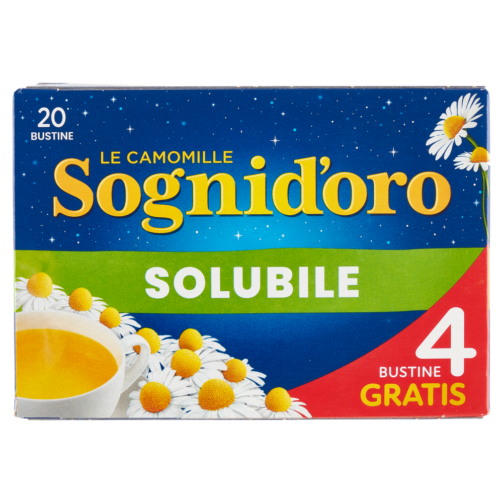 Camomilla Solubile Coccole Della Natura In Bustine 20x5g Sognid'oro - Foto 3