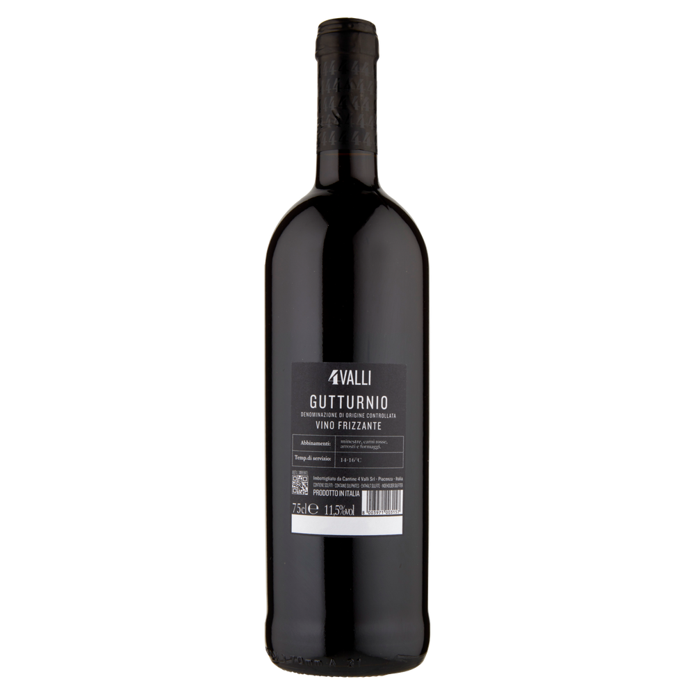 Vino Rosso Frizzante Gutturnio Frizzante Doc 4 Valli - Foto 3