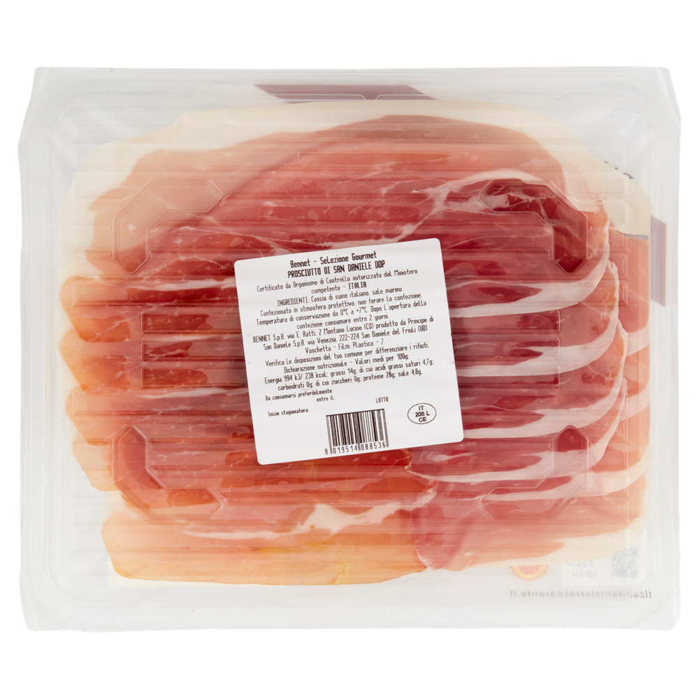 Prosciutto San Daniele Dop Selezione Gourmet Bennet - Foto 3