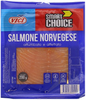 Salmone Norvegese Affumicato A Fette