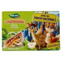 Succo Di Frutta Alla Pera I Triangolini Valfrutta 12 Da Ml . 100 Succo Di Frutta Alla Pera I Triangolini Valfrutta 12 Da Ml . 100