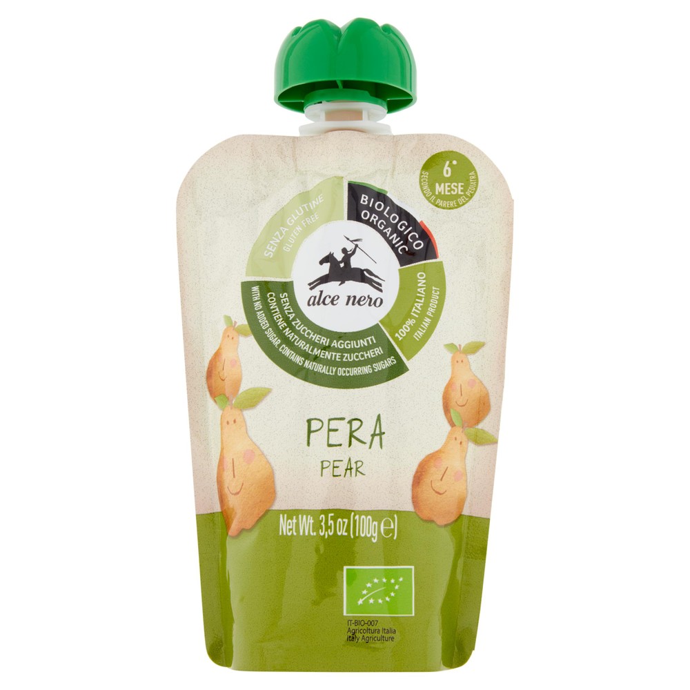 Purea Di Pera Bio Alce Nero - Foto 1