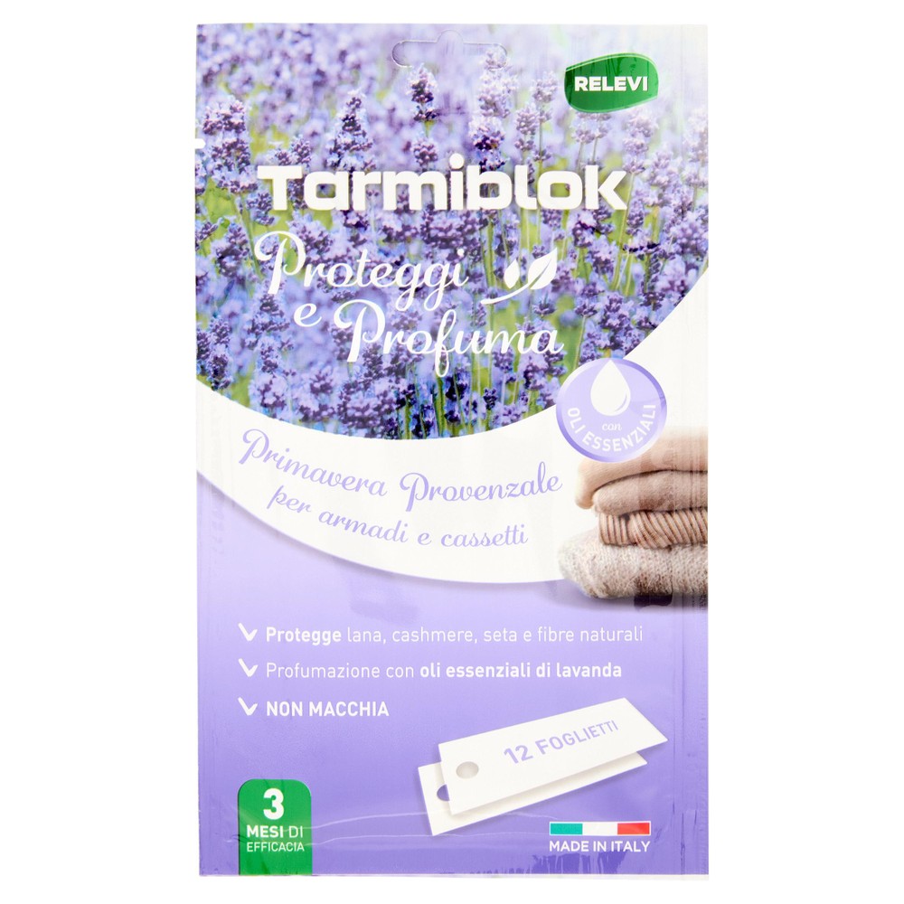 12 Fogli Proteggi&Profuma Lavanda Tarmiblock - Foto 1