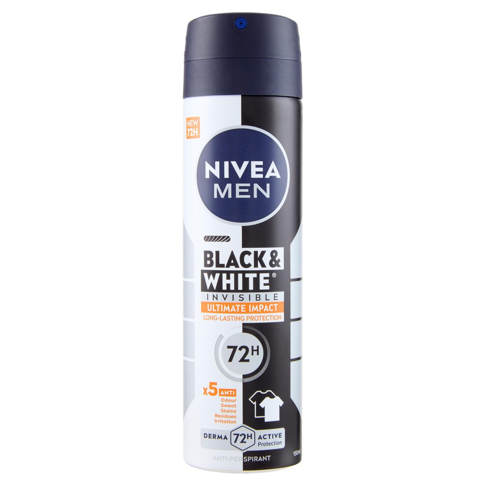 Deodorante Men Spray Black&White Ultimate Nivea - Foto 1