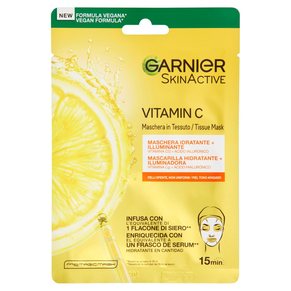 Maschera Tissue Vitamin C Garnier - Foto 1