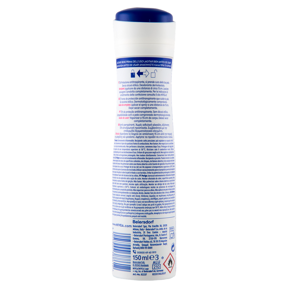 Deodorante Spray Black & White Nivea - Foto 3
