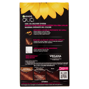 Colorazione Capelli 6.35 Castano Chiaro Cioccolato Olia Garnier - Foto 3