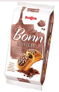 Merendine Bonn Con Glassa E Ripieno Al Cioccolato 5x38g Dal Colle - Foto 1