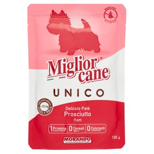 Alimento Umido Per Cani Pate' Prosciutto Unico Migliorcane - Foto 1