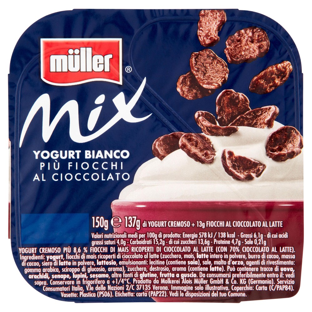 Muller Mix Fiocchi Cioccolato