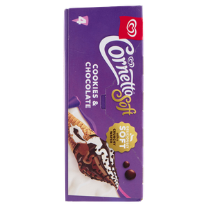 Cornetto Soft Cookies&Chocolate 4x81g Algida - Foto 2