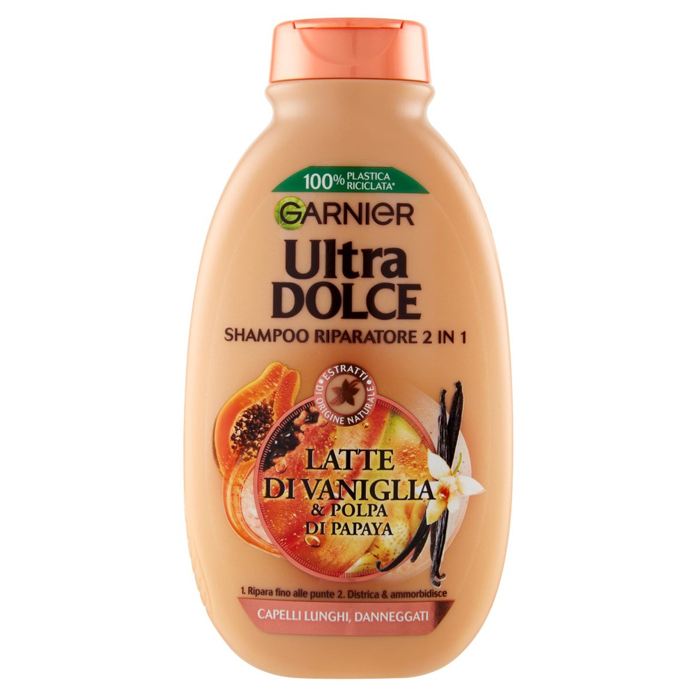 Shampoo Vaniglia E Papaya Ultradolce Garnier - Foto 1