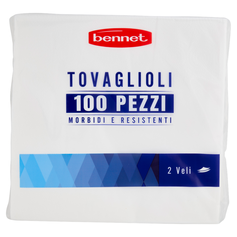 Tovagliolo 2 Veli Bianco Bennet - Foto 3