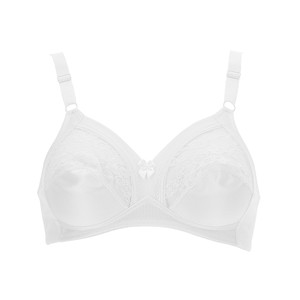 Reggiseno Senza Ferretto Coppe In Pizzo 5 Bianco Lepel - Foto 1