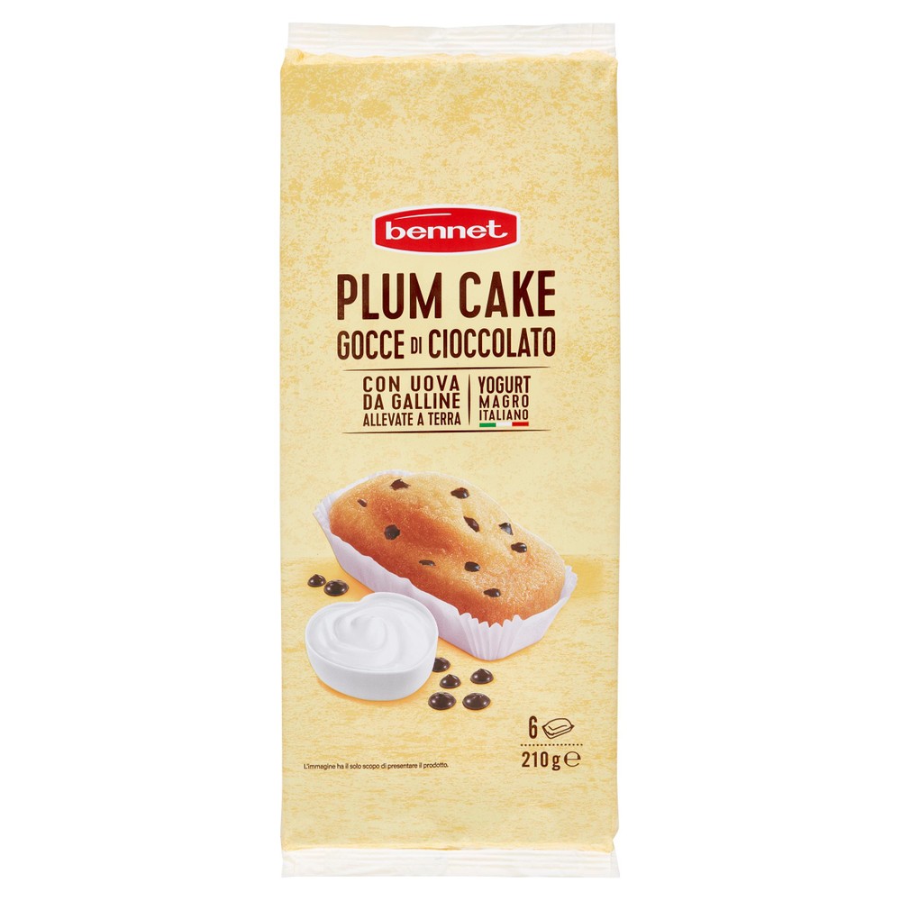 Plumcake Gocce Di Cioccolato Bennet - Foto 1