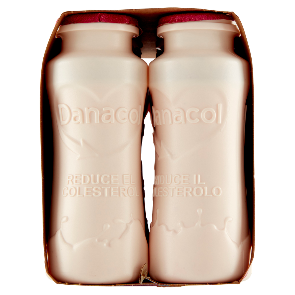 Yogurt Da Bere Riduce Il Colesterolo Frutti Rossi 8x100g Danacol - Foto 2
