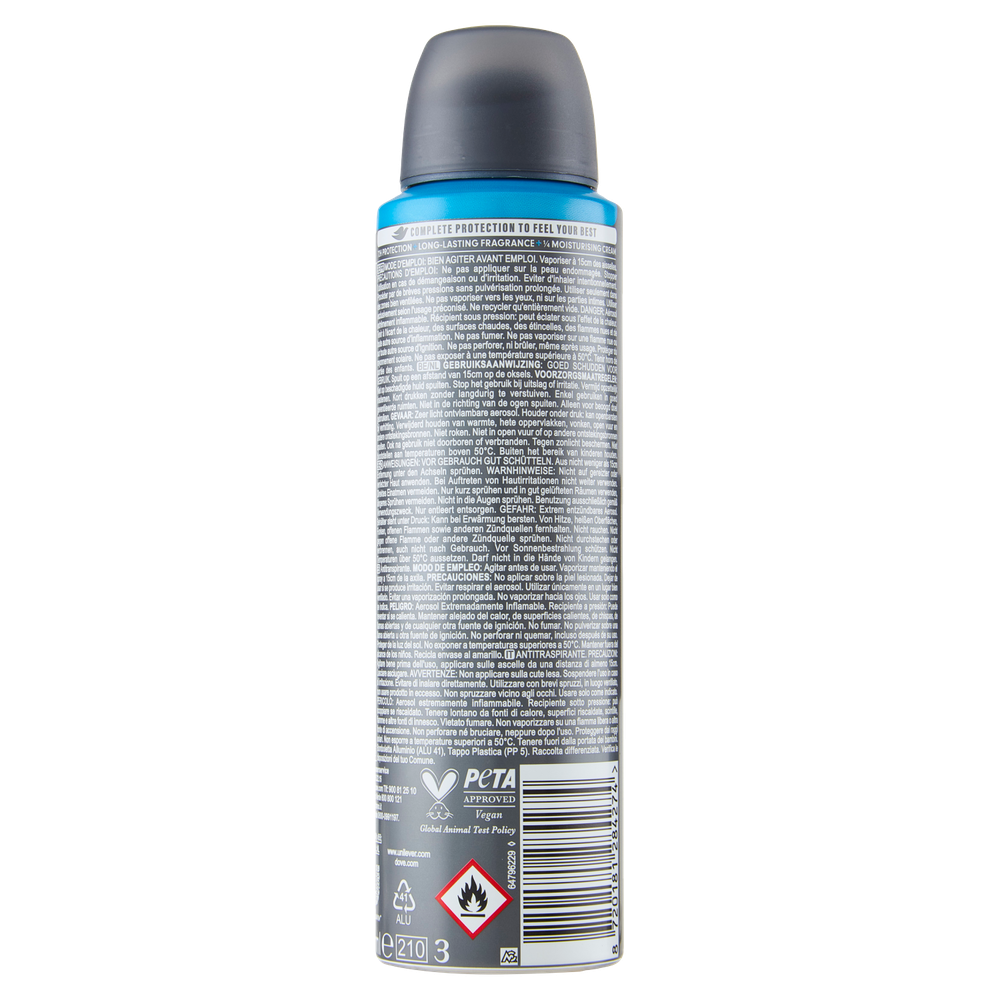 Deodorante Advanced Care Men Clean Comfort Dove - Foto 3