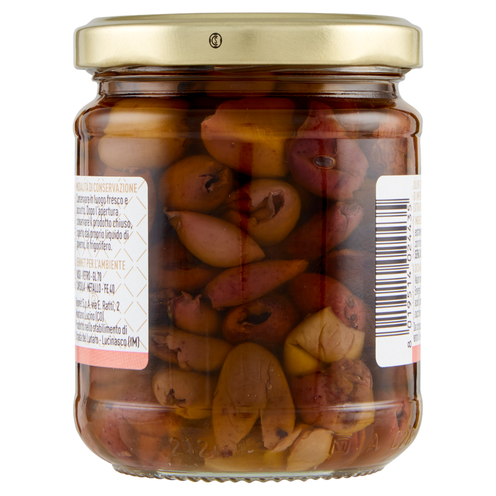 Olive Taggiasche Denocciolate In Olio Evo Selezione Gourmet Bennet - Foto 3