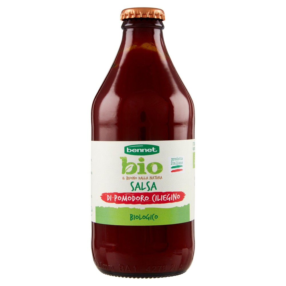 Salsa Di Pomodoro Ciliegino Biologico Bennet Bio - Foto 1