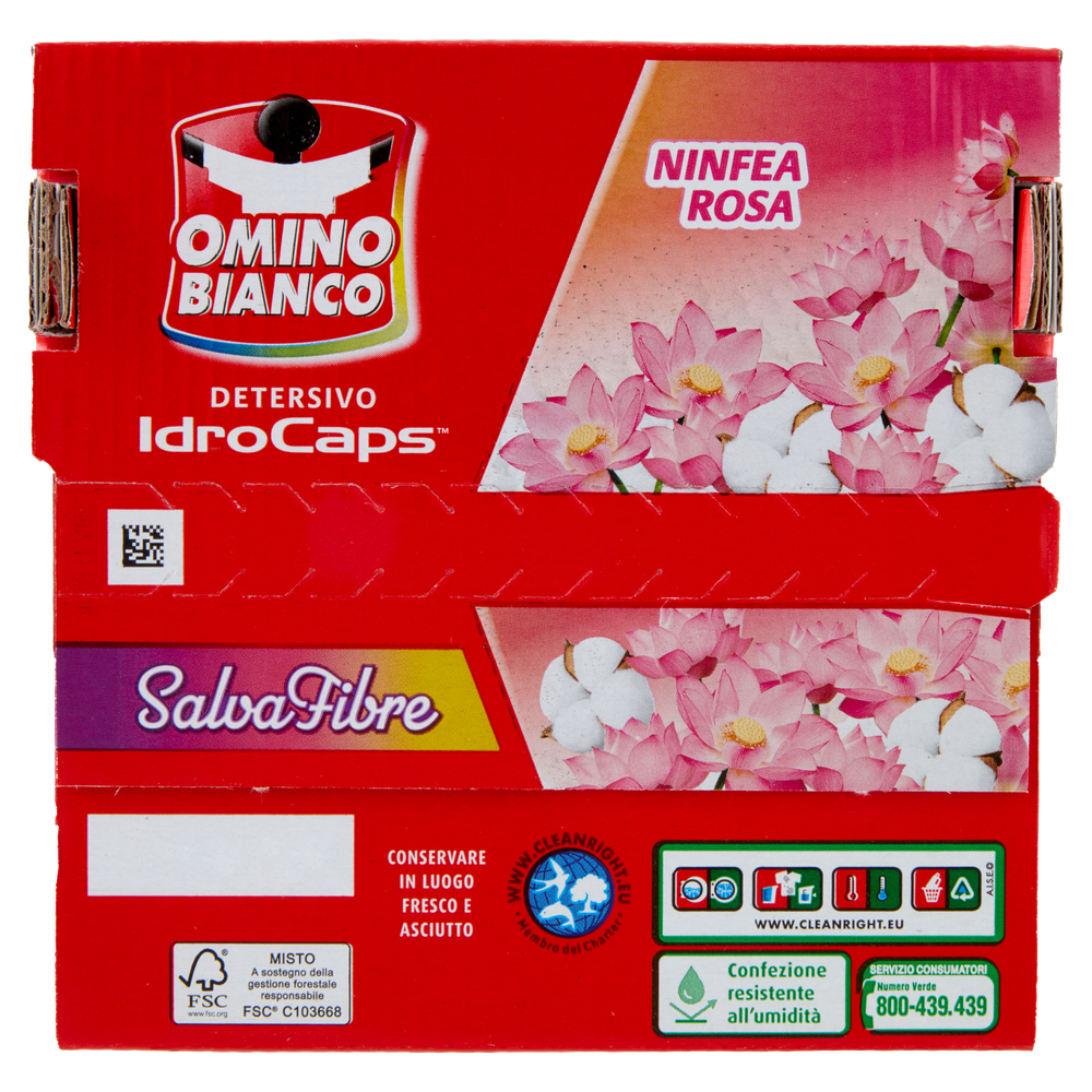 Detersivo Lavatrice In Monodosi Salvafibre Omino Bianco - Foto 3