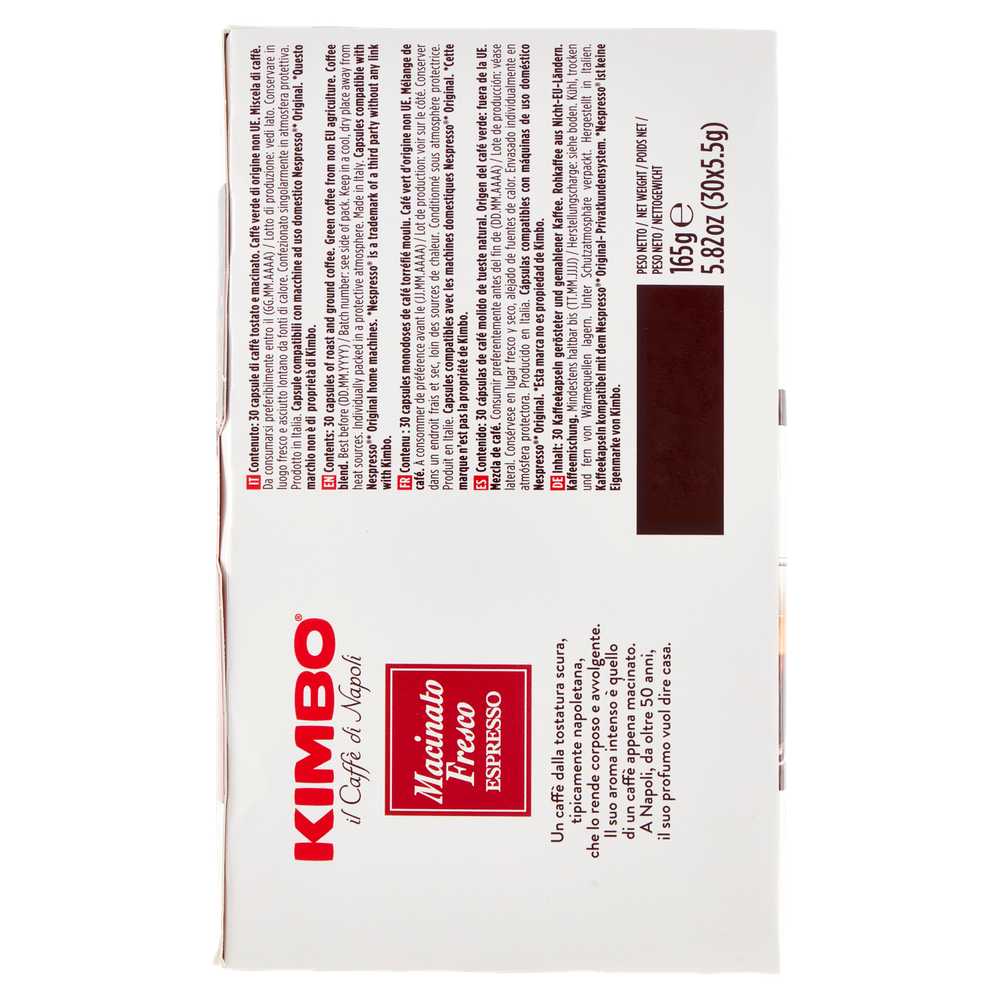 30 Capsule Caffe' Macinato Fresco Espresso Kimbo - Foto 3