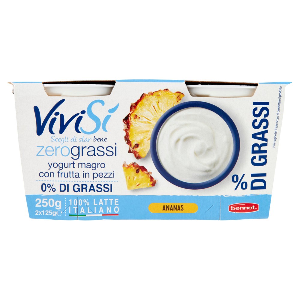 2 Yogurt Ananas Bennet Vivisi' - Foto 1