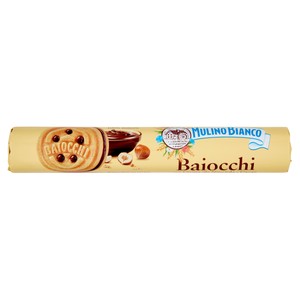 Biscotti Baiocchi Con Crema Di Nocciola E Cacao Mulino Bianco - Foto 1