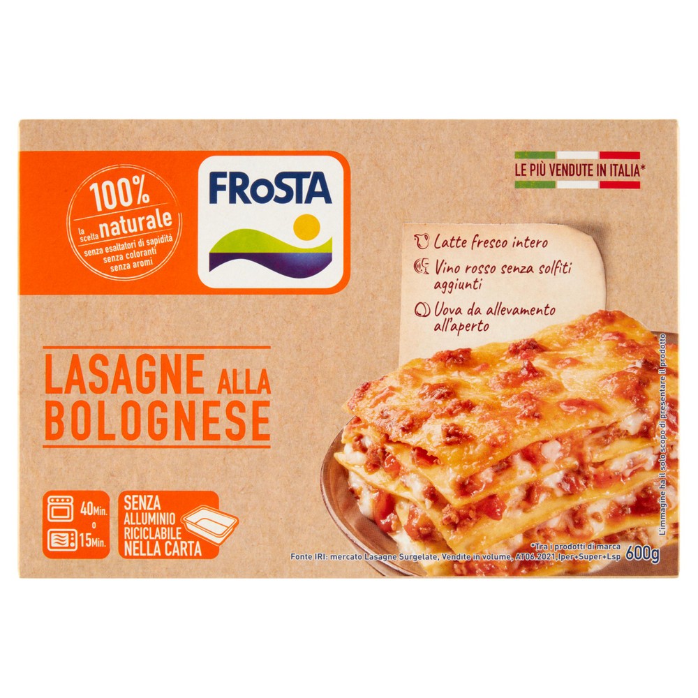 Lasagna Alla Bolognese Frosta