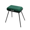 Barbecue Acciaio Verniciato 46x28 Valigia + Coperchio Pic-Nic