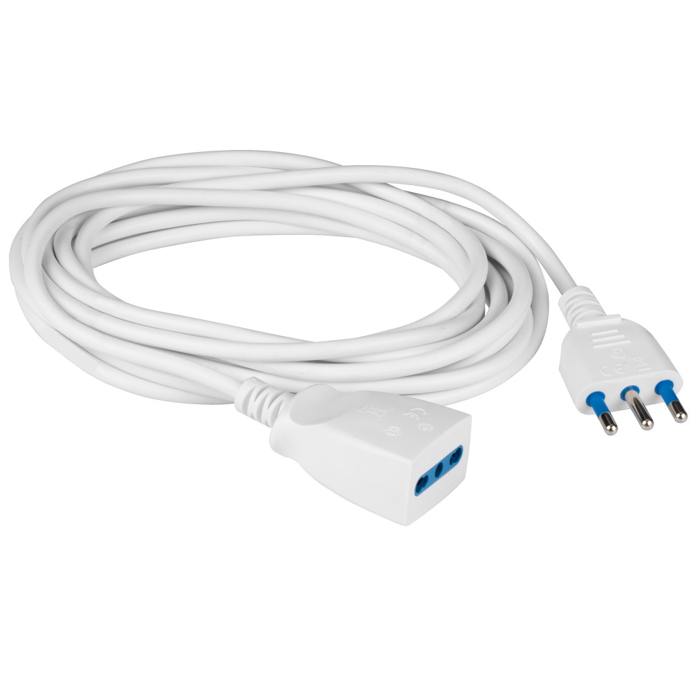 Prolunga Elettrica Spina 16a Presa 10/16a 2p+t Polypool - Foto 1