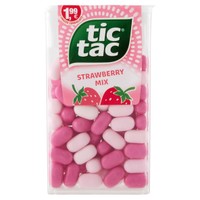 Tic Tac 100 Strawberry Mix Ferrero Tic Tac 100 Strawberry Mix Ferrero