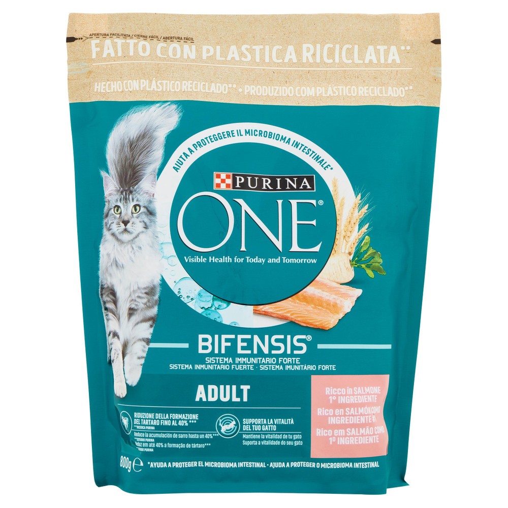 Alimento Secco Per Gatti Salmone Purina One Adult - Foto 1